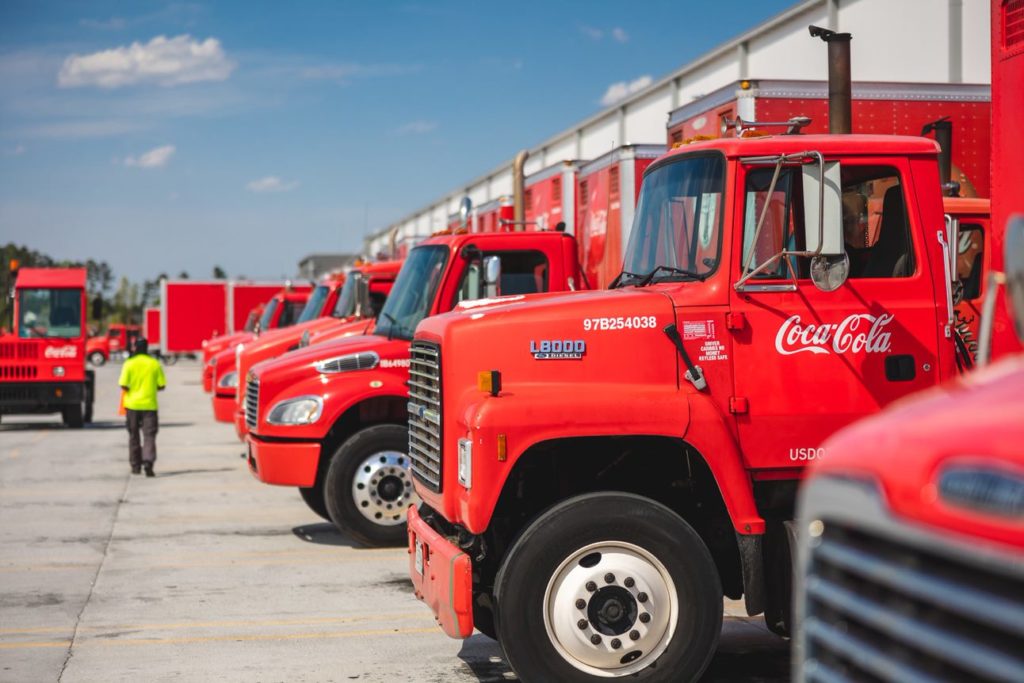 Coca-cola trucks